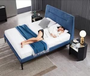 Modern Wooden Bedroom Hotel Furniture King Size Bed