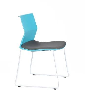 Hot Sale School Metal Cheap Visitor Guest Stacking Plastic Office Chairs