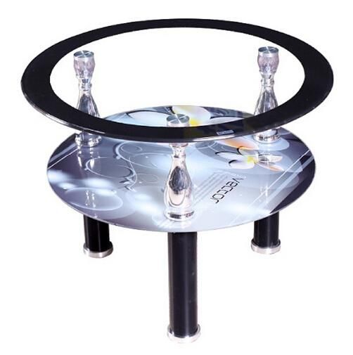 Cheap Glass Side Table/Coffee Table/Home Furniture