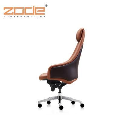 Zode Modern Adjustable Swivel Ergonomic with Headrest Executive Leather Office Chair
