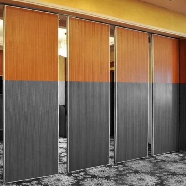 Shaneok Soundproof Portable Partition Wall Folding or Sliding Partition for Office or Banquet Hall