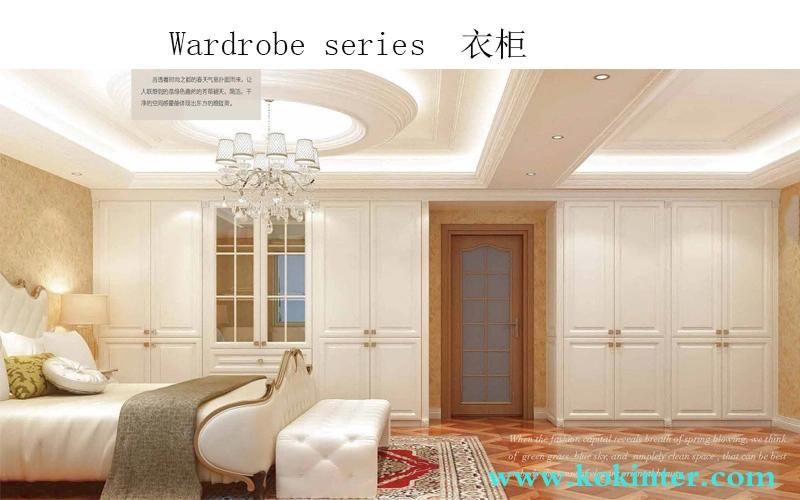 MDF/MFC/Plywood Particle Board Wardrobe Series of Kok011