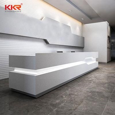 Marble Stone Office Furniture Reception Desk