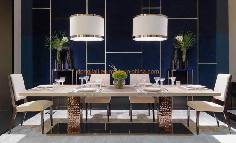 Modern Luxury Dining Table Set Home Furniture