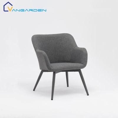 Grey Color Aluminum Chair Outdoor Restaurant Modern Furniture