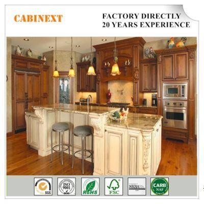 American Standard Luxury Solid Wood Kitchen Cabinets, Classic Home Furnuture