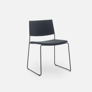 Modern Hotel Furniture Chair Minimalist Design Metal Frame Dining Chair