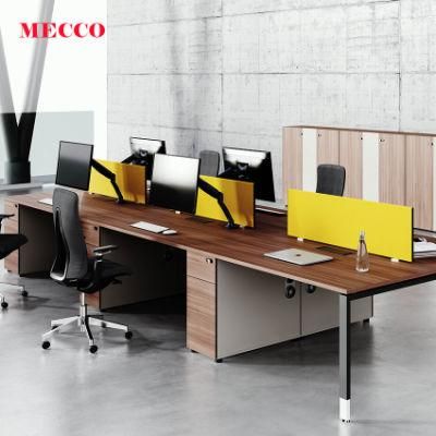 4 or 6 Person Office Furniture Open Area Workstation Desk