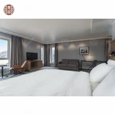 Upholstered Fabric Hotel Bedroom Sets Furniture for Sale