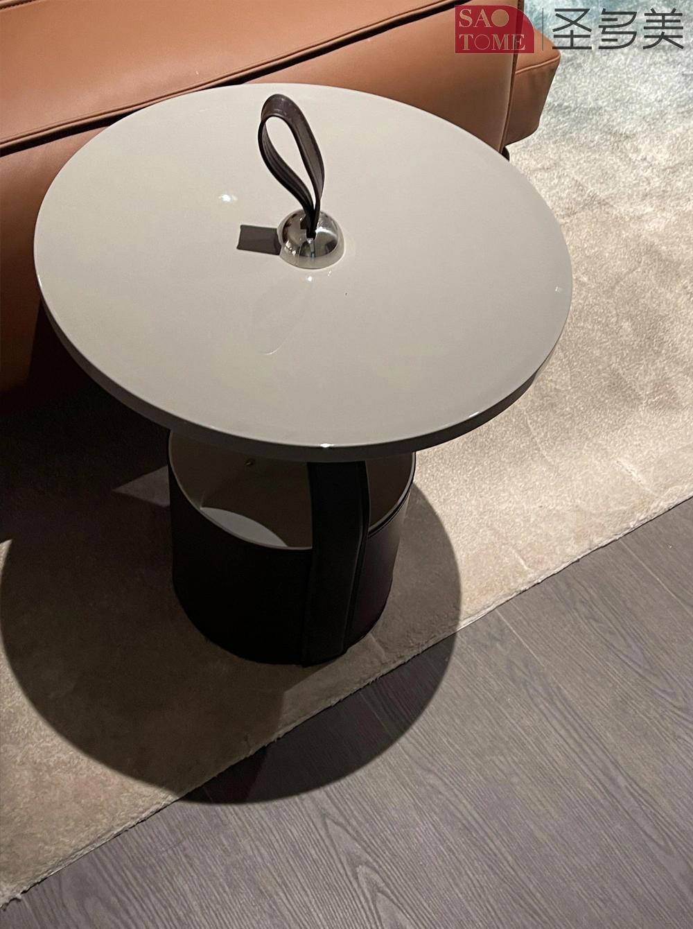 Living Room Home Furniture Stainless Steel Round Irregular Shape Table