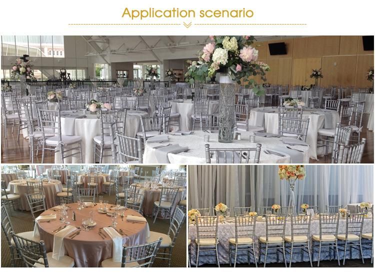 Factory Wholesale Quality Event Banquet Furniture Stacking Wedding Chiavari Chair