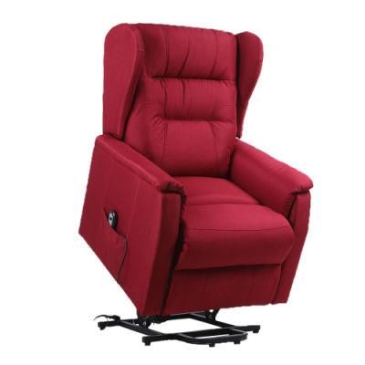 Modern Living Room Home Furniture Popular Fabric Reclining Lift Chair with Back Ear for The Elderly