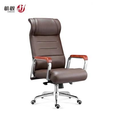 Modern Luxury Boss Chair High Back Leather Chair Office Manager Chair