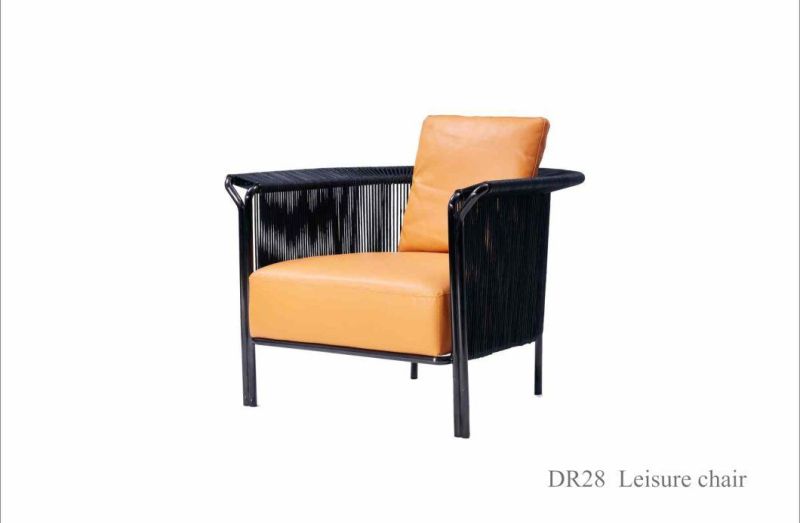 Dr28 Leather Leisure Chair, Modern Furniture in Home and Hotel