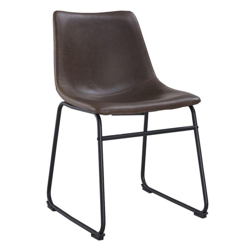 Dining Chairs Modern Stylish PP Plastic Chairs with Metal Legs Modern Chair