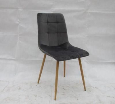 Simple Design of Modern Dining Room Furniture Velvet Dining Chair