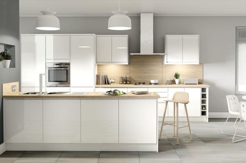 Kitchen Cabinets Made in China High modern Glossy Kitchen Cabinet