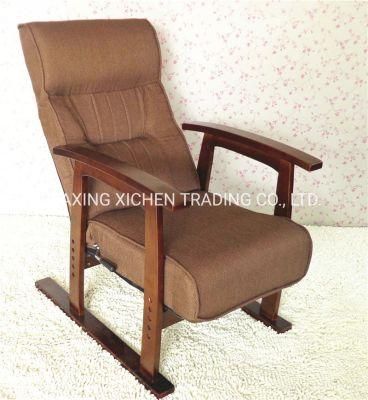 Highback Brown Fabric Leisure Dining Chair