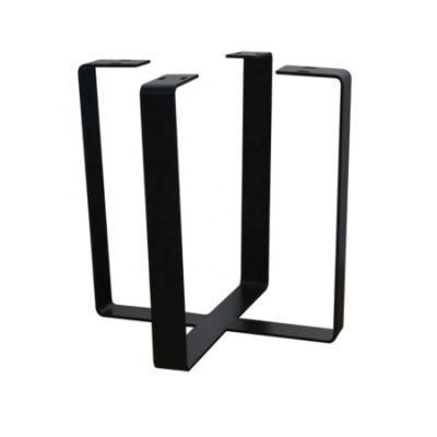 Furniture Legs Black Steel Table Legs X and Iron Metal Legs for Table