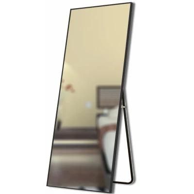 Locker Room Wall Dressing Mirror Espejos with Black Frame