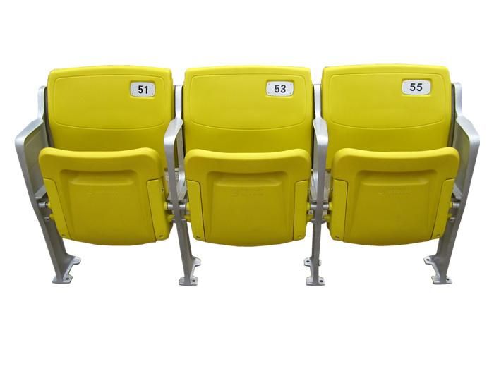 Hot Sale Blow Molding Plastic Chair Stadium Seats Fix to The Floor Blm-4151