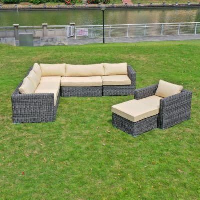 Modern Leisure Garden Sofa in Rattan Outdoor Sofa Furniture