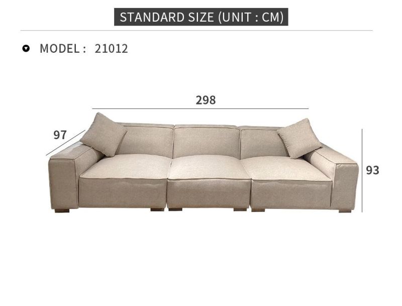 Luxury Italian Latest Eucalyptus Simple Design Living Room Sofa Modern Sponge Fabric 3 Seat Sofa Set