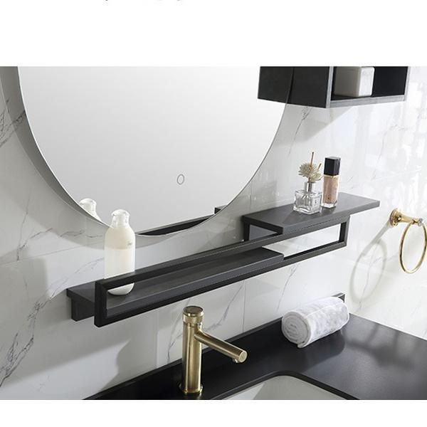 Modern Light Luxury Rock Board Smart Mirror Bathroomvanity Combination Toilet Wash Basin Bathroom Cabinet Wall Mounted