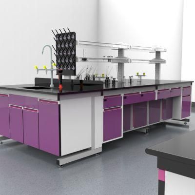 Factory Direct Sale Chemistry Steel Laboratory Bench Workstation, Factory Direct Sale Biological Steel Lab Furniture for Sale/