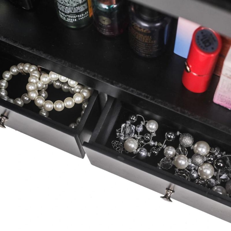 New Design Armoire LED Storage Cabinet Mirrorjewelry Cabinet