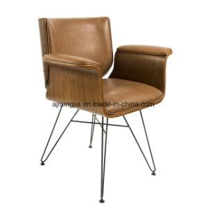 Modern Restaurant Cafe Dining Banquet Chair with Steel Legs (5503)
