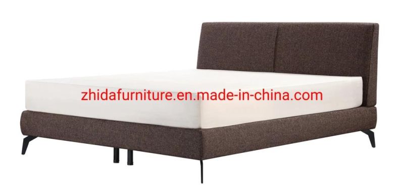 Modern Fabric Home Furniture Bedroom Furniture King Queen Size Bed