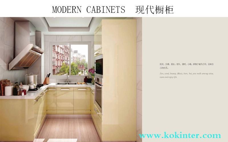 Modern Cabinet Modular Cabinet PVC/Laquer/Melamine/UV Kitchen Cabinet Kitchen Furniture Bathroom Cabinet