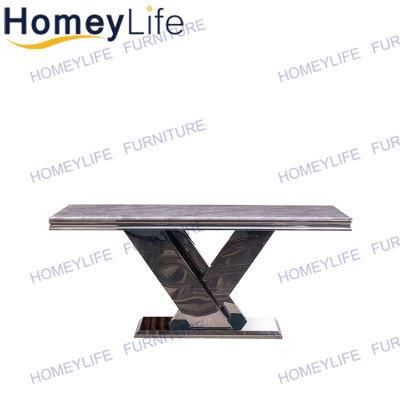 Tinny Quality Garden Lounge Metal Marble Tea Coffee Table Furniture