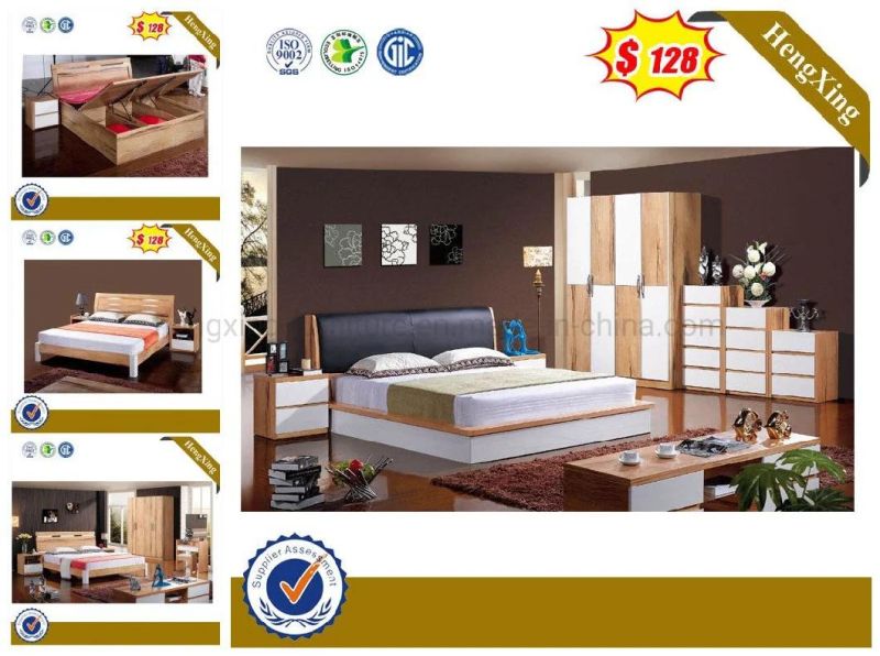 Wooden Home Hotel Queen Bedroom Furniture with Book Shelf (HX-9NG006.1)