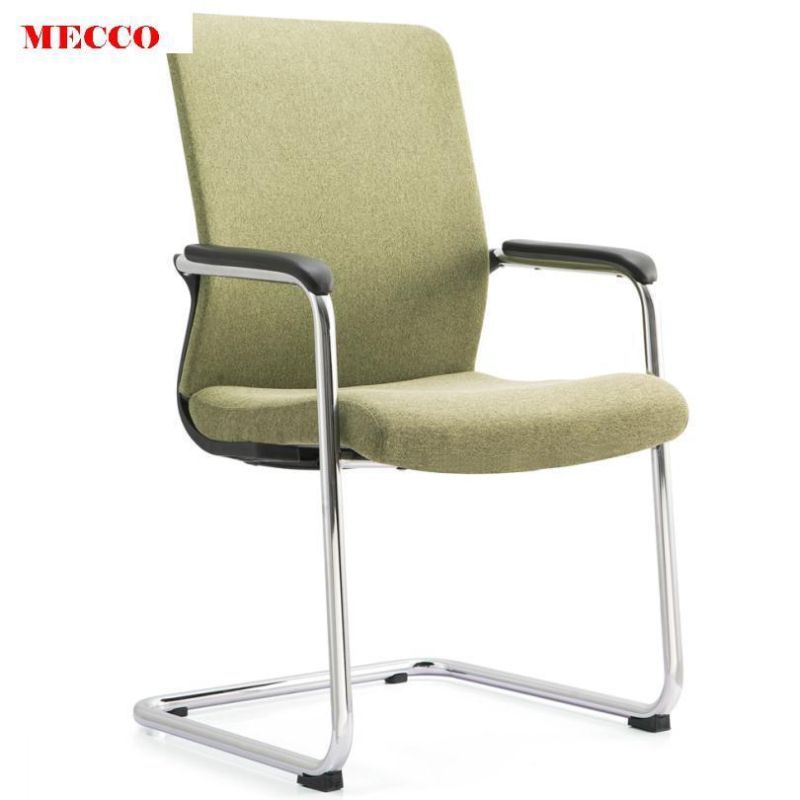 China Office Furniture Conference Stackable Foldable Black Mesh Fabric Reception Staff Computer Visitor Meeting Training Ergonomic Office Chair Manufacturer
