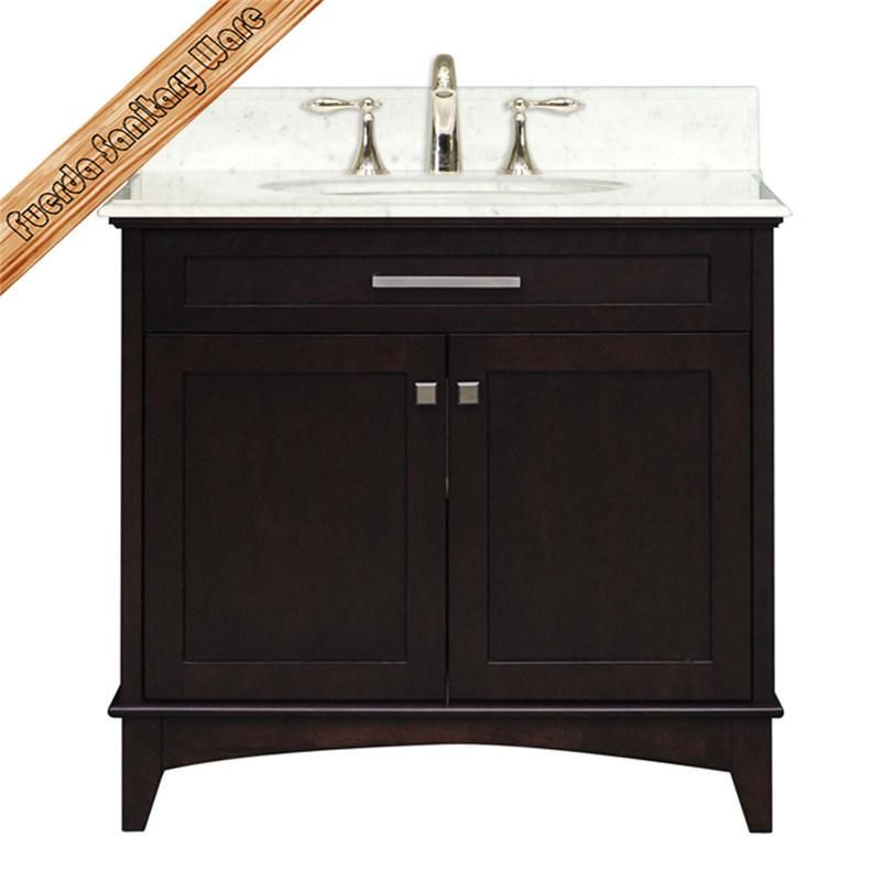 Modern Solid Wood Bath Cabinet Bath Furniture