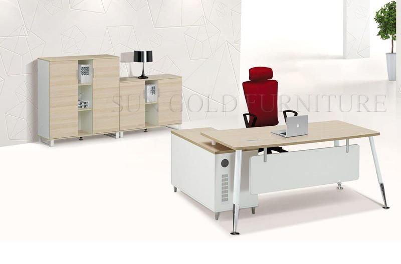 Hot Popular Boss Working Office Desk with Vice Cabinet (SZ-OD316)