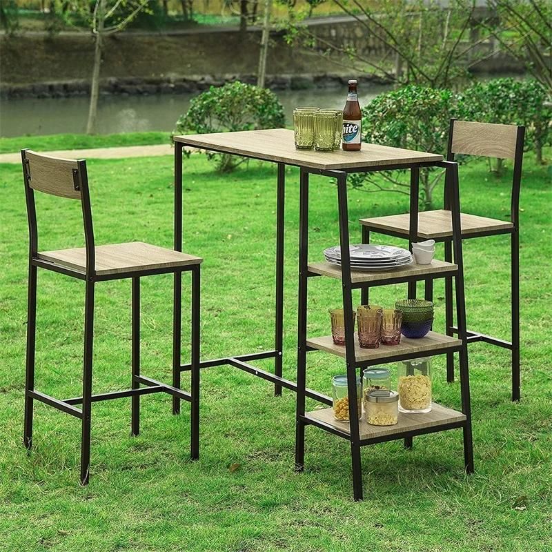 Outdoor Modern Home Wooden Set Dining Table