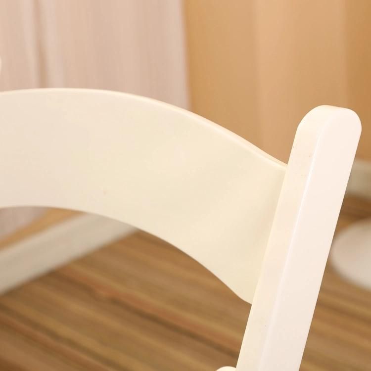 Cheap White Wooden Folding Chair