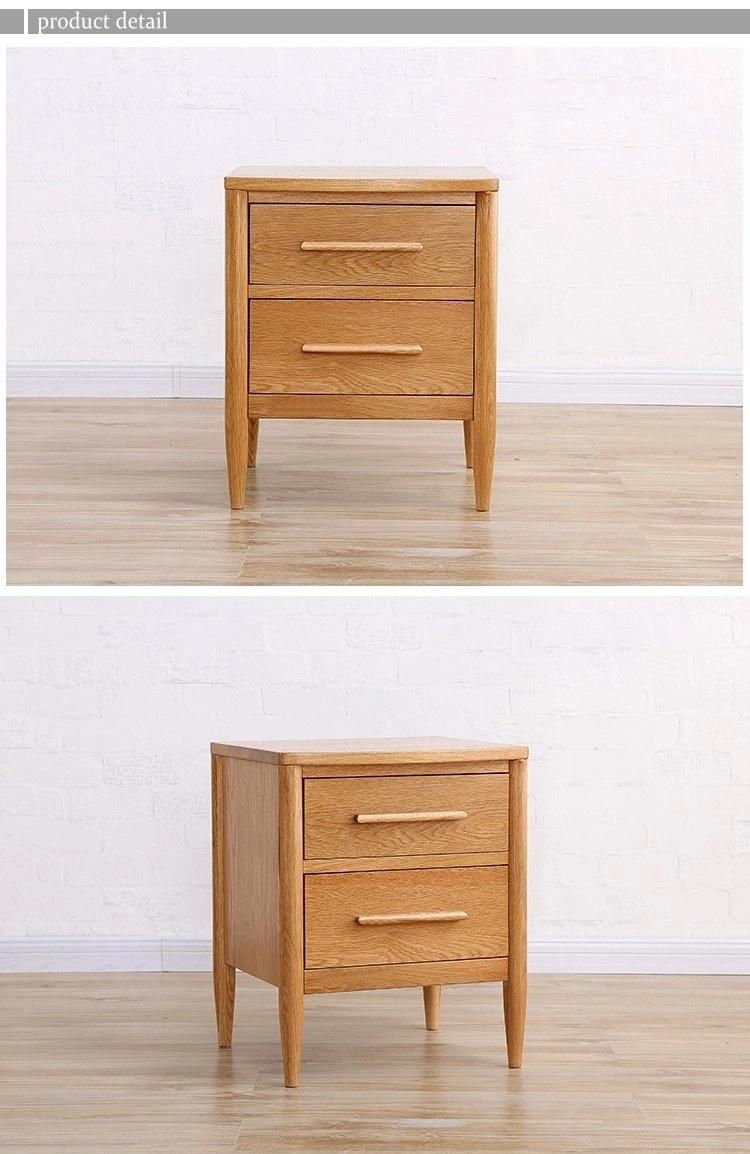 Furniture Modern Furniture Cabinet Home Furniture Bedroom Furniture Scandi European Classic Style Nightstand Table Design Decor Nature Wooden Bed Ightstand