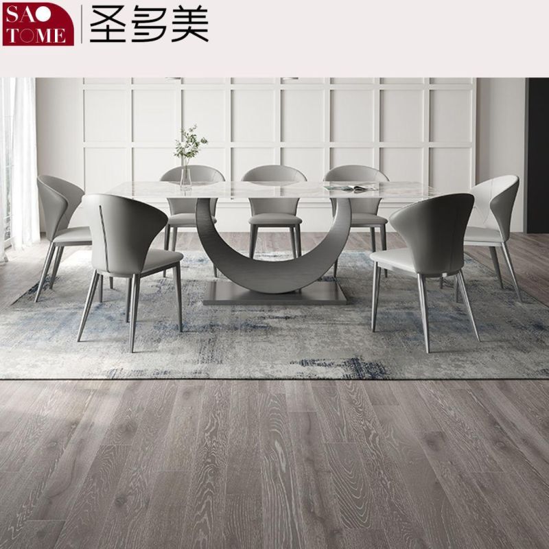 Modern Dining Room Furniture High-Grade U-Shaped Base Dining Table