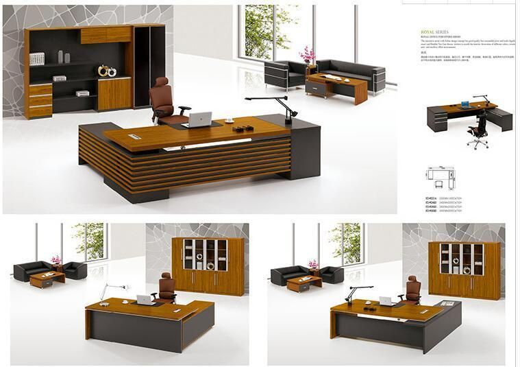 Hot Sells Modern Wooden L Shape Home Office Desk Furniture