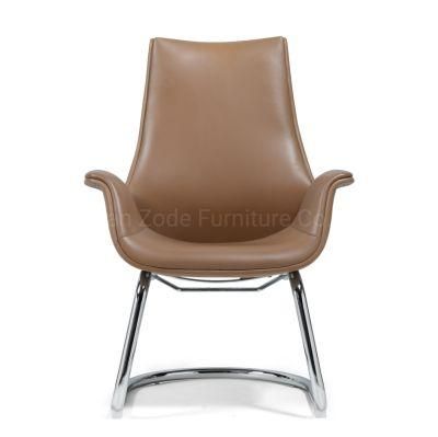 Good Quality Artificial Leather High Back Office Training Chair Fixed Frame Executive Visitor Chair MID-Back Office Chair