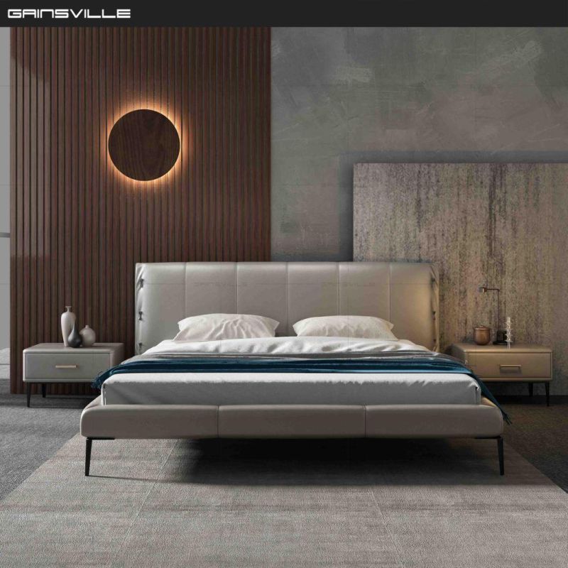 Customized Bedroom Furniture Classic Italian Design King Bed Sofa Bed Gc1727
