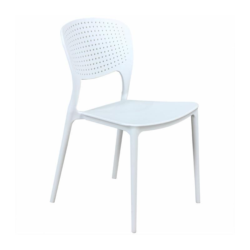 Rikayard High Quality Modern Cheap Wholesale Dallas Dining Armless PP Plastic Chair