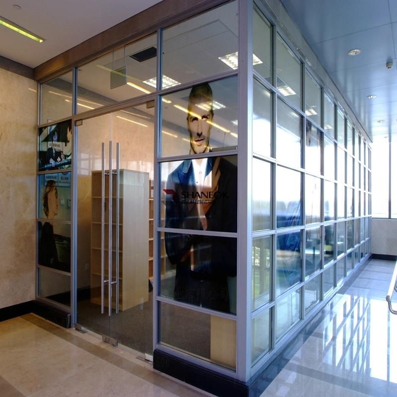 Exquisite Laminated Glazed Demountable Glass Partitions Walls