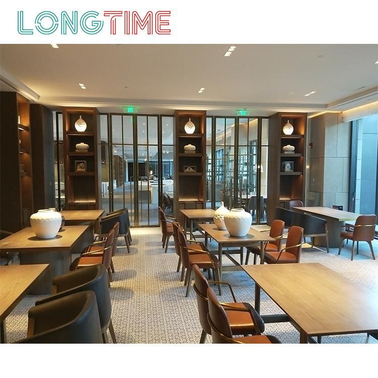 Commercial Modern Wooden Furniture Solid Wood Restaurant Dining Chair