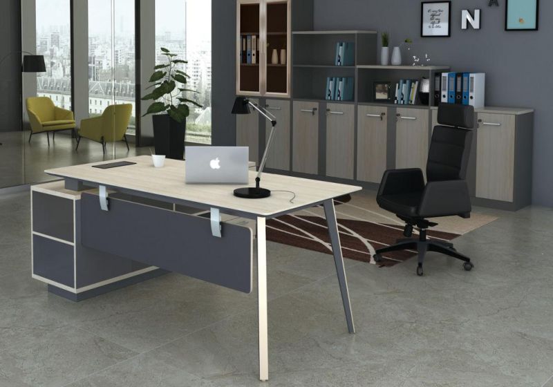 Simple Design Melamine Executive Modern Style Office Desk