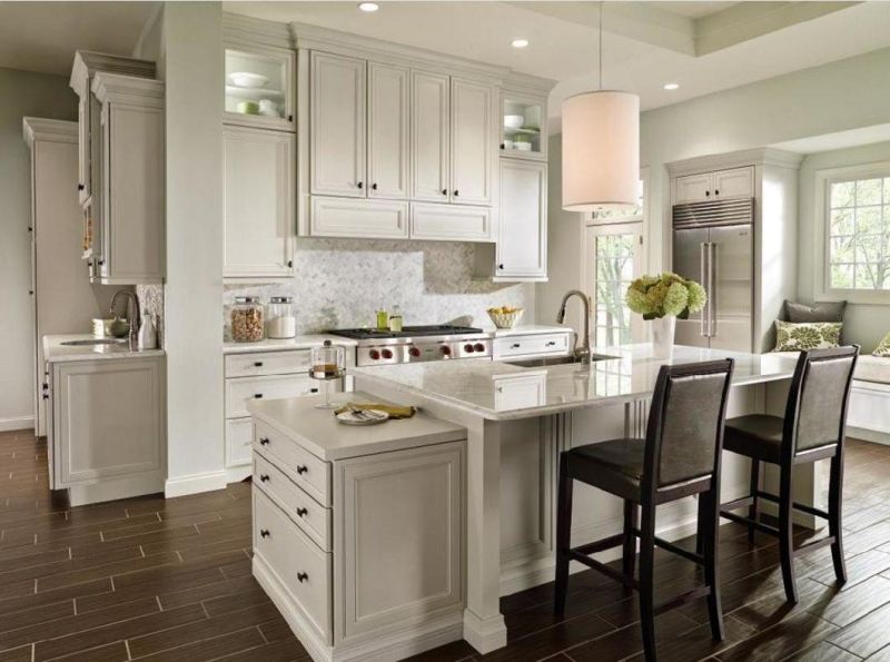 Manufacturer Direct Sale Kitchen Furniture Customized Shaker Door Design Kitchen Cabinet